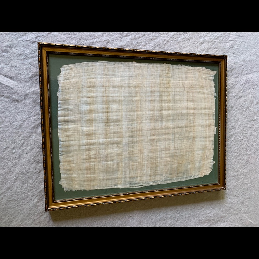Vintage Framed Fabric